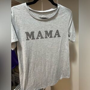 Isabelle maternity shirt “mama” size M